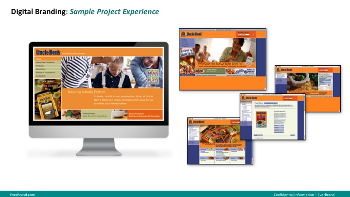 Uncle Bens webite