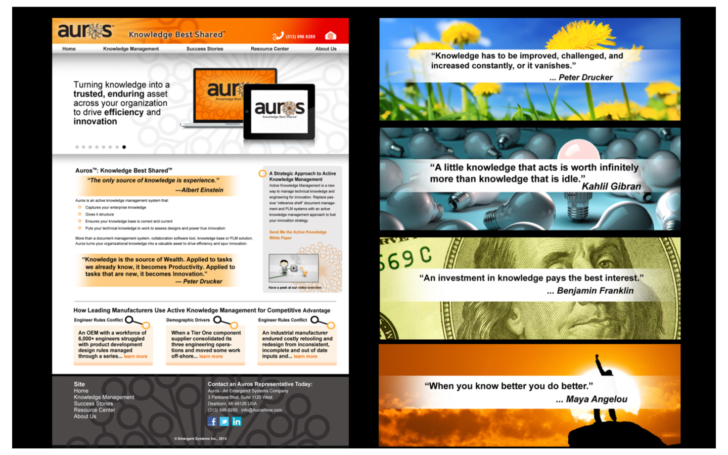 Website design and writing