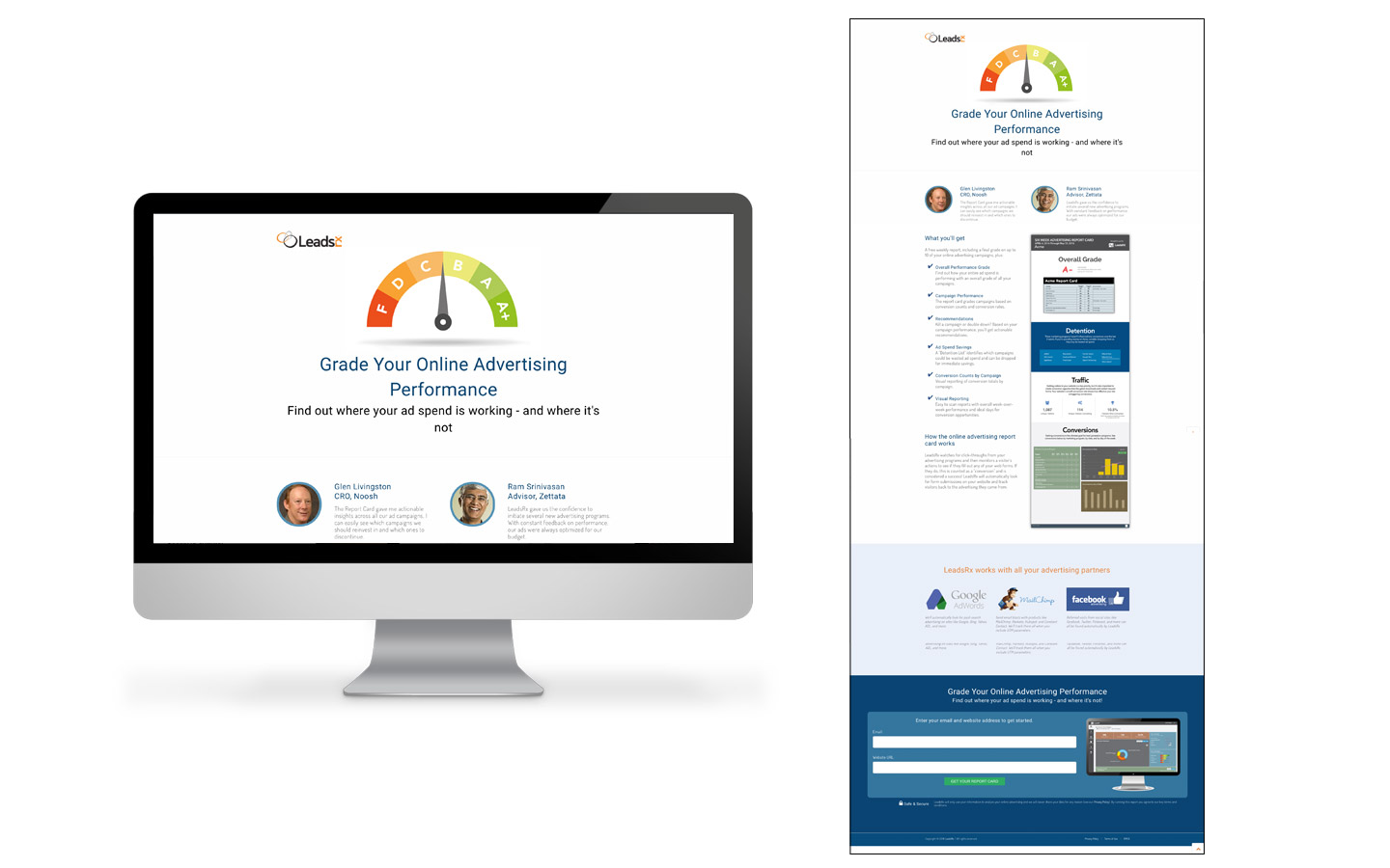 Landing Pages / Lead gen