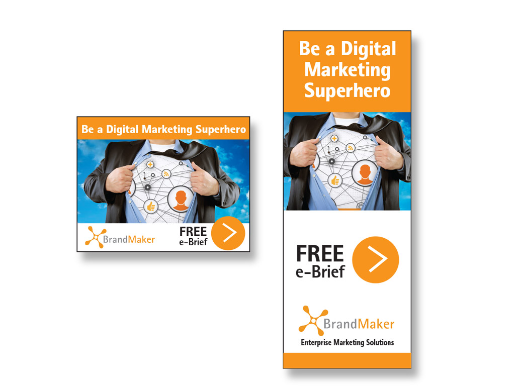 Corporate brand banner ad campaign