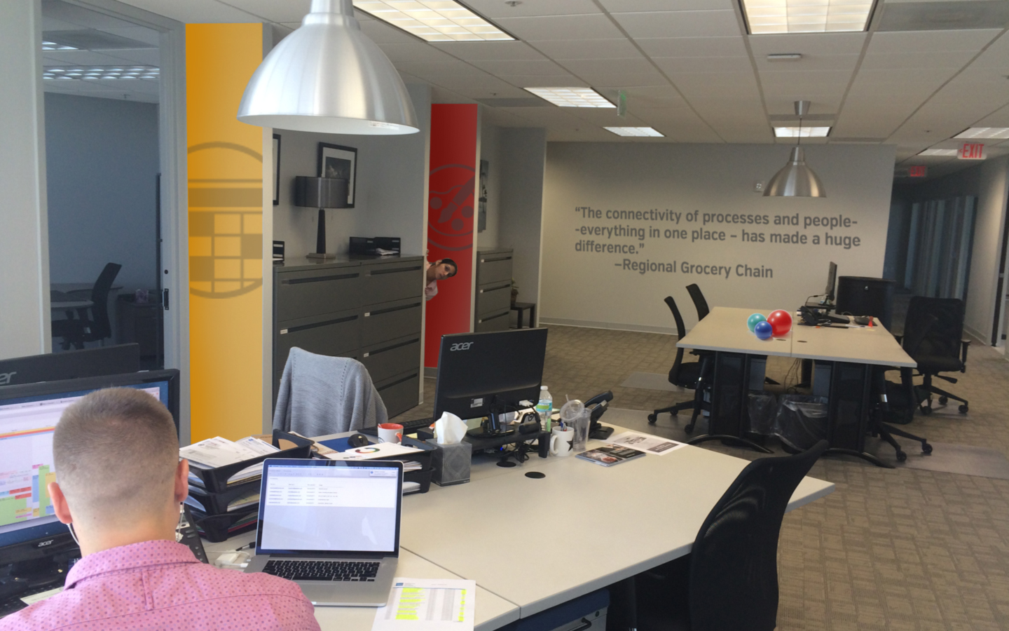 Office branding development, and signage for all US office locations