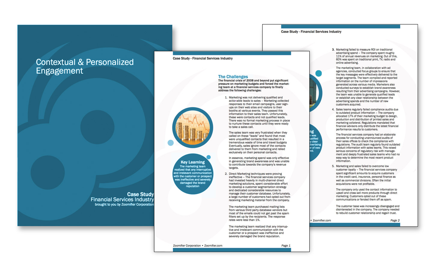 White papers and content marketing materials