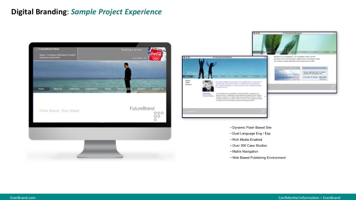 FutureBrand website design