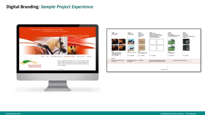Equestrian Village Website Design