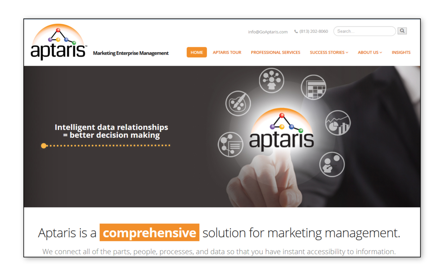 New website and site management