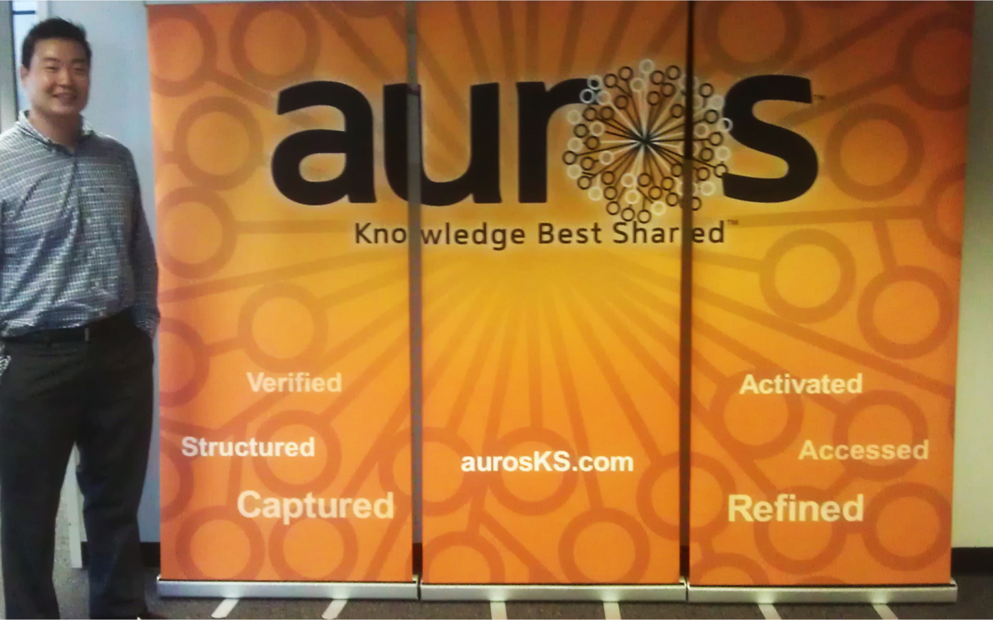 Tradeshow signage and collateral